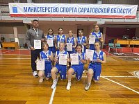 Наши баскетболистки заняли третье место на  первенстве Саратовской области