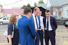 Завершаются работы по строительству сквера "Центральный"