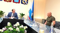 Глава района провел  личный прием участников СВО и членов их семей