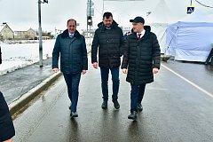 Долгожданный путепровод  в р.п.Татищево открыт