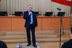 Торжественные проводы юношей Татищевского района в ряды Российской Армии