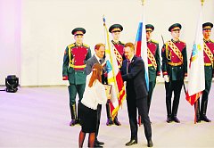 Штандарт Губернатора в Татищевском районе!