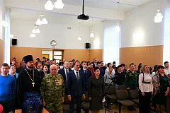 Проводы призывников Татищевского района в ряды вооруженных сил РФ