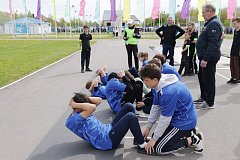 Муниципальный этап Всероссийских спортивных соревнований школьников «Президентские состязания»