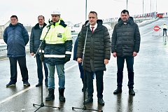 Долгожданный путепровод  в р.п.Татищево открыт