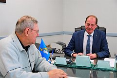 Глава района провел очередной прием граждан