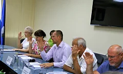 Заседание муниципального Собрания