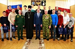 Проводы призывников Татищевского района в ряды вооруженных сил РФ