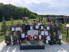 Кадеты школы Македоновка посетили военный институт в Саратове