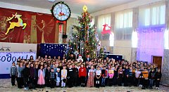 Рождественская ёлка для учащихся четвёртых классов школ Татищевского района