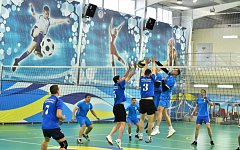 Финальные игры соревнований на Кубок главы Татищевского муниципального района по волейболу среди мужских команд сезона 2022 года