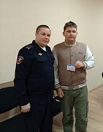 Представителям Общественного совета  при отделе МВД России по Татищевскому району  вручены удостоверения