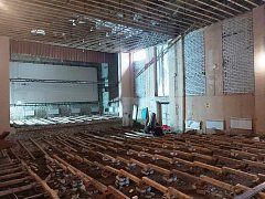 Валерий Радаев проверил, как идет ремонт дома культуры с.Моршанка Питерского района