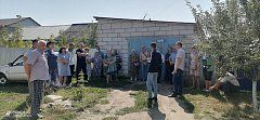 Состоялись собрания с жителями улиц  Луговая и Калинина р.п.Татищево