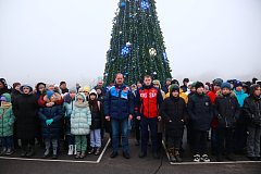 Праздничное новогоднее мероприятие в р.п.Татищево
