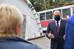  Председатель Правительства РФ Михаил Мишустин ознакомился с проектом скоростного трамвая в Саратове