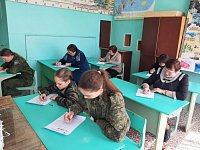 Дети Татищевского района приняли участие в написании «Диктанта Победы»