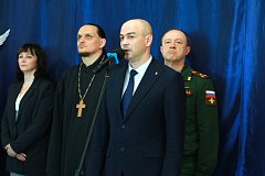 Торжественное открытие Парты Героя в честь Евгения Колосова
