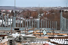  Губернатор Р.В.Бусаргин посетил Татищевский район  для ознакомления с ходом работ  по строительству путепровода  в р.п. Татищево