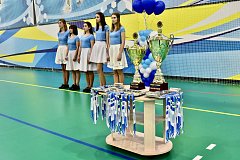 Торжественная церемония открытия  соревнований на Кубок главы  Татищевского муниципального района по волейболу среди мужских и женских команд сезона 2022 года