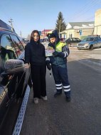 Сотрудники Госавтоинспекции Татищевского райна провели информационно-профилактическую акцию «Ценный пассажир!»