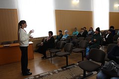 Представители Саратовского областного филиала Государственного фонда «Защитники Отечества». ответили на вопросы жителей