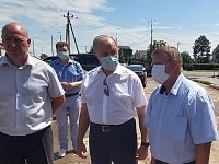 Губернатор Валерий Радаев проконтролировал дорожные работы в г. Балаково