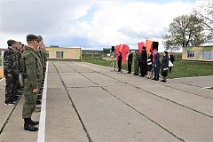 Торжественное открытие учебных военно-полевых сборов учащихся юношей 10 классов муниципальных общеобразовательных учреждений Татищевского района