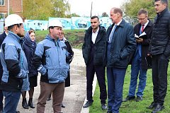 Инспекционная поездка главы района