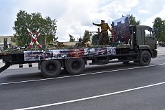 Глава Татищевского района П.В. Сурков принял участие в торжественном митинге, посвященном празднованию 79-ой годовщины Победы в Великой Отечественной войне, состоявшемся на плацу Таманской ракетной дивизии 