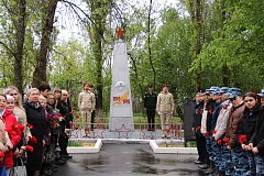 В Елховке почтили память воинов Советской Армии