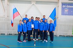 Команда Татищевского района - победитель зонального этапа Спартакиады муниципальных служащих