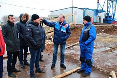 Инспекционная поездка главы района