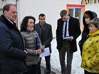 Руководитель Общественной приемной депутата Госдумы В.В.Володина   Т.П.Ерохина посетила р.п.татищево  с рабочим визитом 