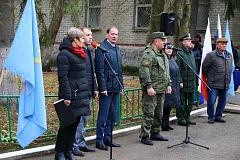 Проводы земляков, призванных в ряды Вооруженных Сил Российской Федерации в связи с частичной мобилизацией