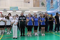 Торжественное открытие и первые матчи Кубка главы Татищевского района по волейболу