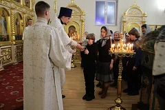 Праздничное богослужение в рождественскую ночь