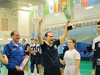 В р.п. Татищево прошел Областной турнир по волейболу среди мужских команд, посвященный памяти В.К. Москаева