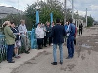 Собрания с жителями улиц  Донская, Весенняя и проезда Березовый р.п.Татищево