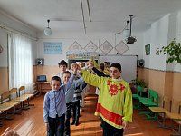 «Разгульная Масленица!» в школе села Карамышка