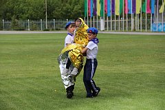 Военно-патриотическая игра «Зарница 2.0» в Татищево