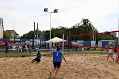 Второй день соревнований на Кубок главы  по пляжному волейболу среди мужских и женских команд