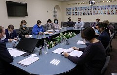 Рабочее совещание по вопросу реконструкции, ремонта и оснащения детской модельной библиотеки в р.п.Татищево