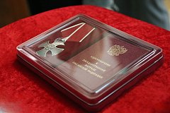 Торжественное открытие Парты Героя в честь Евгения Колосова