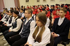 Презентация поэтического сборника авторов Татищевского района "Горжусь твоим величием, Россия"