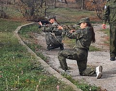 Представители волжского казачества наградили победителей  «Пластунской тропы-2023»