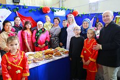 В р.п.Татищево прошел юбилейный национальный фестиваль "Мы вместе"!