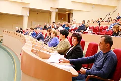 Глава Татищевского района принял участие в депутатских слушаниях