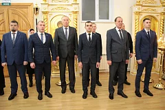 Праздничное богослужение в рождественскую ночь