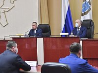Состоялось представление нового главного федерального инспектора по Саратовской области Виталия Сластного